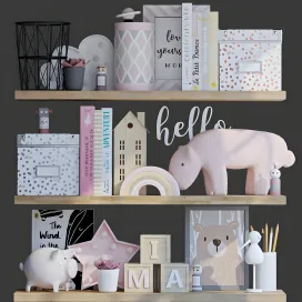 Decorative for a baby girl